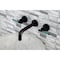 Kingston Brass KS8125CKL Two-Handle Wall Mount Bathroom Faucet, Oil Rubbed Bronze KS8125CKL - alternate 3